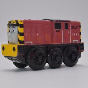 Thomas & Friends SALTY Battery Motorized Diecast Wooden Railway Trains 2012